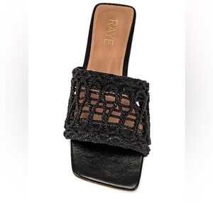 RAYE the Label from REVOLVE Tiki Sandal in Black